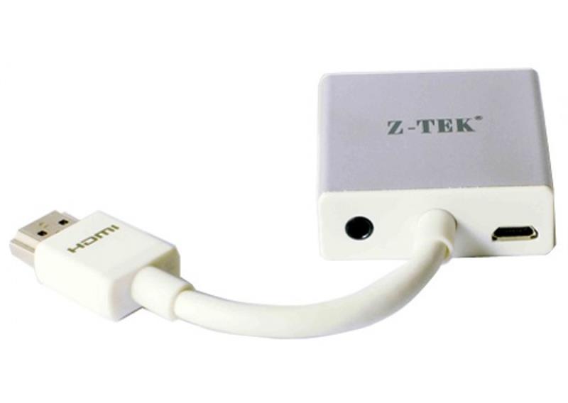 C&#193;P HDMI -&gt; VGA + AUDIO MICRO USB (ZY - 033) 318HP