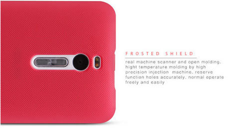 Ốp lưng cho ZenFone 2 ZE551/ZE550 - Nillkin Super Frosted Shield (đỏ)