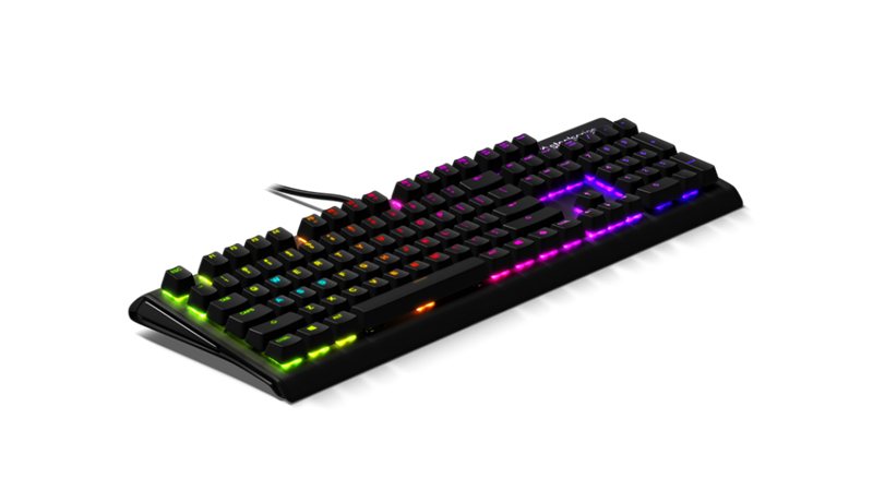 Keyboard Steelseries Apex M750 (SteelSeries QX2 RGB linear mechanical gaming switches) (64677) _1118KT