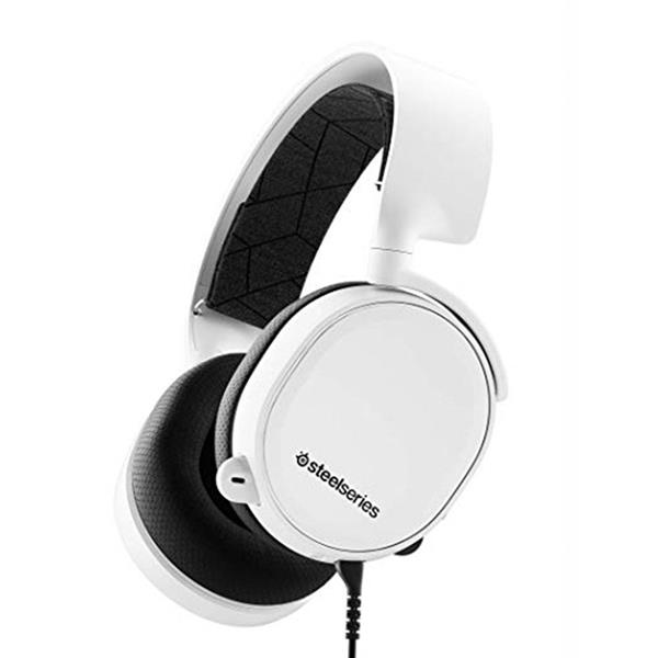 SteelSeries Arctis 3 2019 Edition Gaming Headset White (61506) _919KT