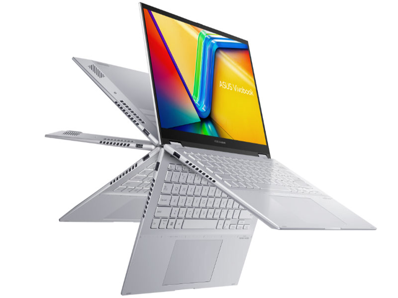 Laptop Asus Vivobook S 14 Flip TP3402VA-LZ118W | Intel Core i9-13900H | 16GB | 512GB | 14.0-inch WUXGA Touch | Win 11 | Silve | 0623F