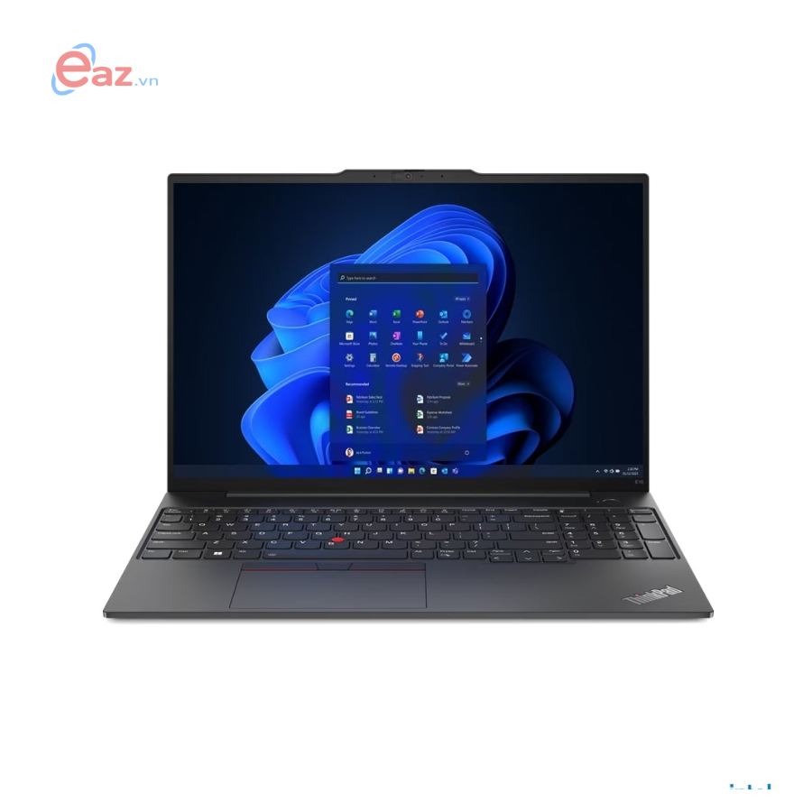 Laptop Lenovo ThinkPad E16 Gen 1 (21JN005KVA) | Intel Core i5-1335U | 16GB | 512GB | Intel Iris Xe | 16 inch WUXGA | DOS | Black | 0224