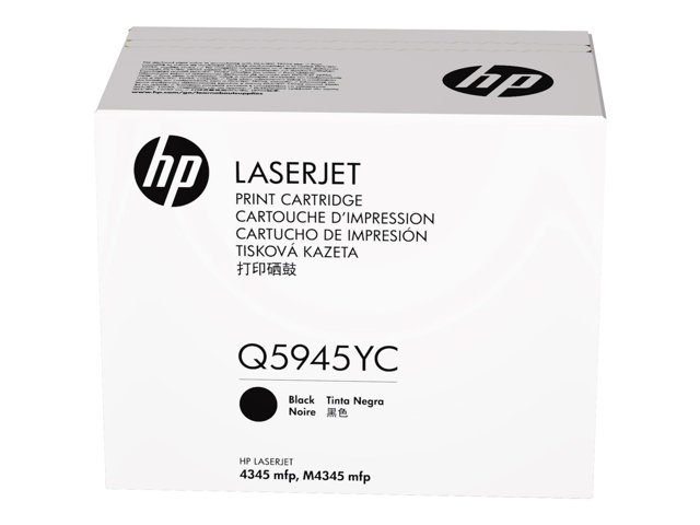 HP Optimized Yield Black Contract Original LaserJet Toner Cartridge Q5945YC 618EL