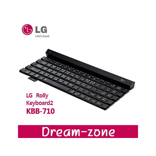 LG Rolly Portable Bluetooth Wireless Keyboard 2 (KBB-710)