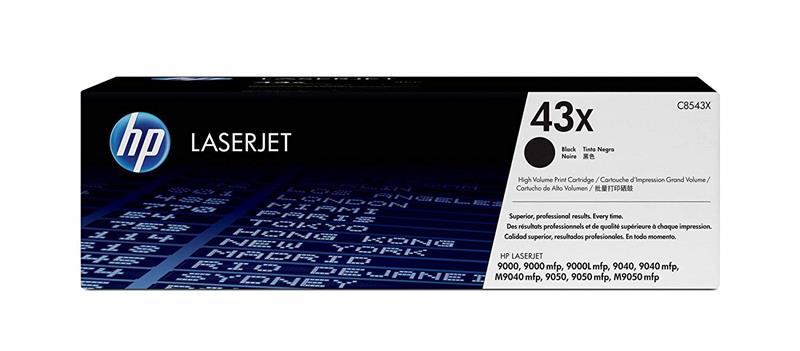 Mực In HP 43X High Yield Black Original LaserJet Toner Cartridge C8543X 618EL
