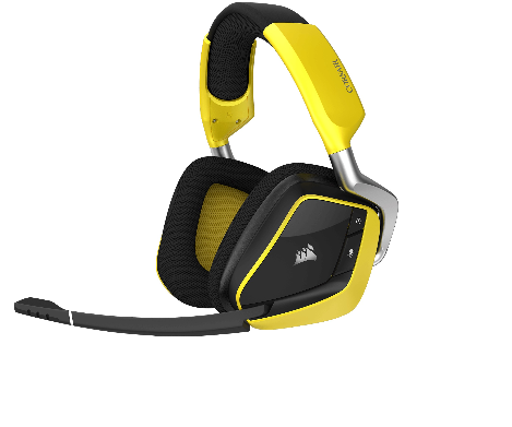 Gaming Headset Corsair VOID PRO RGB Wireless SE Premium with Dolby&#174; Headphone 7.1 — Yellow (CA-9011150-AP) _919KT