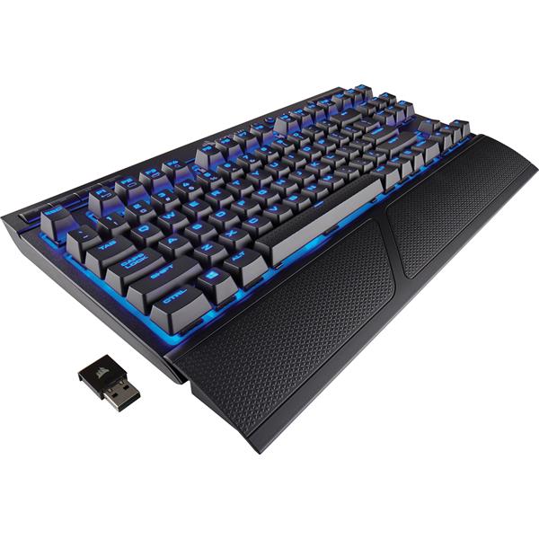 Corsair K63 Wireless Mechanical Gaming Keyboard — Blue LED — Cherry MX Red (CH-9145030-NA) _1118KT