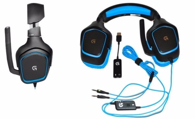 Logitech G430 Dolby 7.1 Surround Sound Gaming Headset (Black) ( 981-000538)