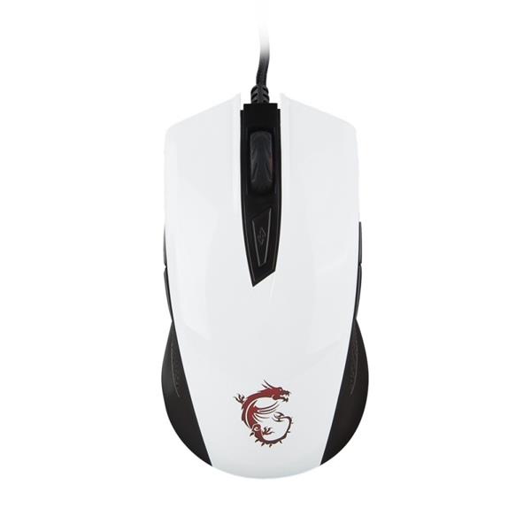 MSI Clutch GM40 Ambidextrous USB PC Gaming Mouse (518EL) 