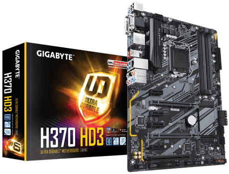 Mainboard Gigabyte H370-HD3 Socket 1151v2 _618S