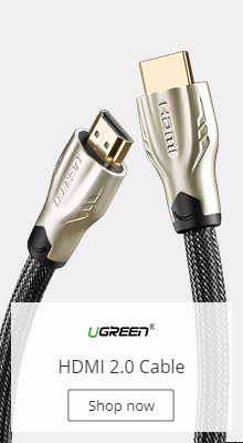 Ugreen HDMI 2.0 Carbon fiber Zinc alloy Cable 1M  HD131(50106) GK