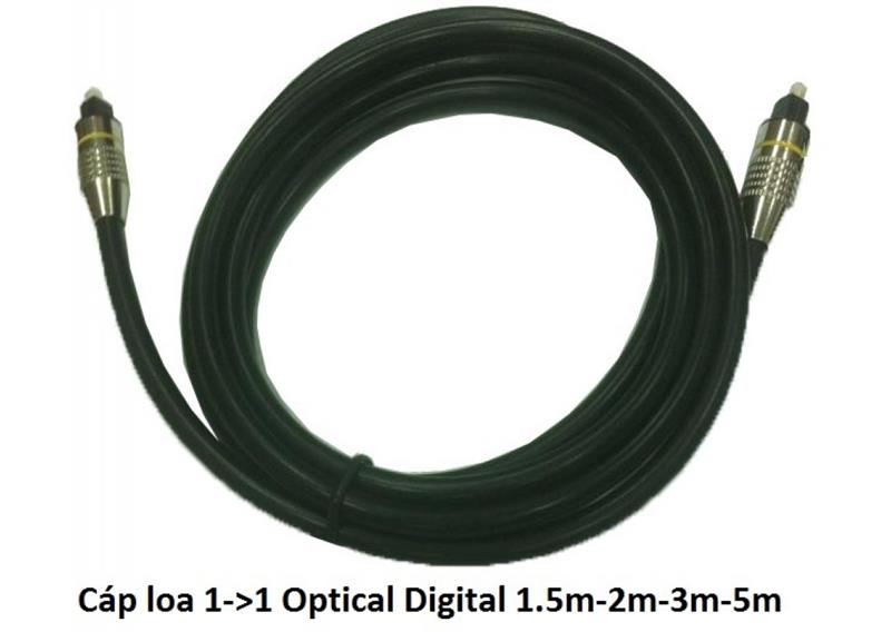 C&#193;P LOA 1 -&gt; 1 OPTICAL DIGITAL - 5M (JQB - 50) 318HP