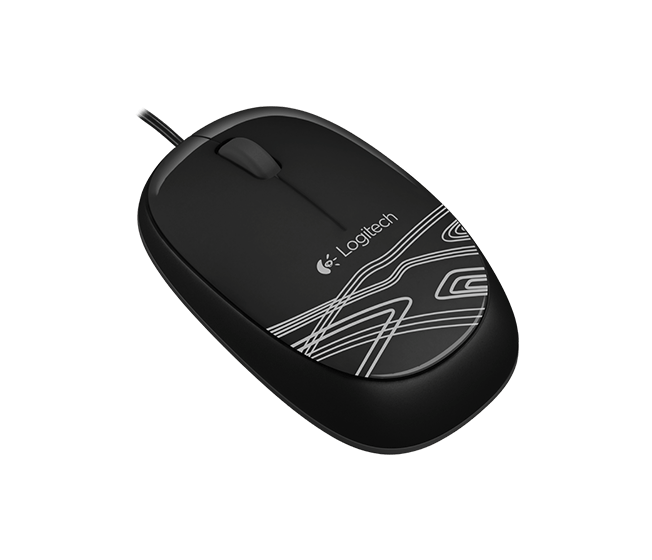 Mouse Logitech M105 Corded Optical DPI 1000 (Black) (910-002920)