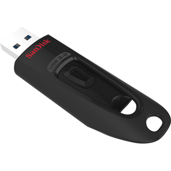 USB SanDisk Ultra USB 3.0 Flash Drive | SDCZ48-032G-U46 | USB3.0 | Black | Stylish Sleek Design