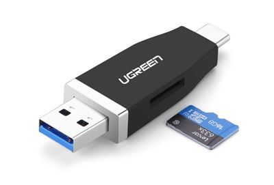Ugreen 2 in 1 USB 3.0 &amp; USB Type-C Card Reader 30359 GK