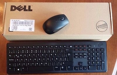 Chuột m&#225;y t&#237;nh Dell Kit - WM126 Dell Optical Wireless Keyboard &amp; Mouse - Black (70077309 | 70150400) _919F