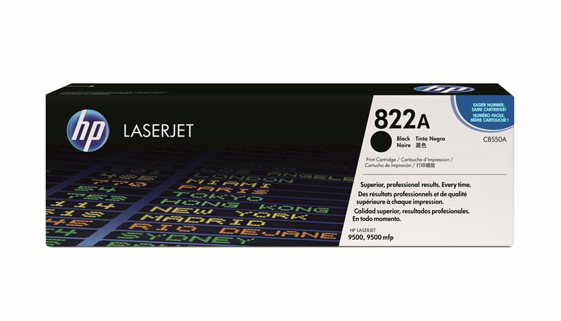 Mực In HP 822A Black Original LaserJet Toner Cartridge C8550A 618EL