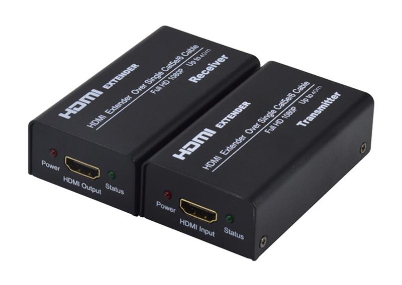HỘP NỐI D&#192;I HDMI -&gt; LAN 60M FJGEAR (FJ-HEA60) 318HP