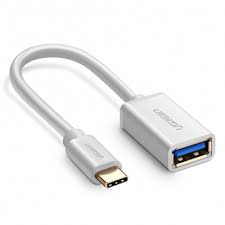 Ugreen USB Type C to USB 3.0 Female Cable 15CM White 30702 GK