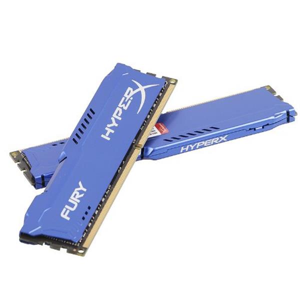  RAM PC Kingston 8G 1866MHZ DDR3 CL10 Dimm Fury Blue-HX318C10FB/8 