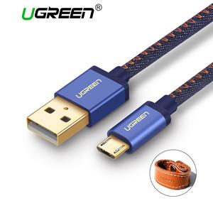 Ugreen Micro USB 2.0 Data cable Army Green 0.5M Blue 40396 GK