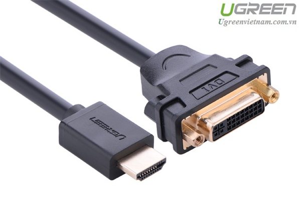 HDMI Male to DVI Female Adapter Cable Ugreen (20136) GK