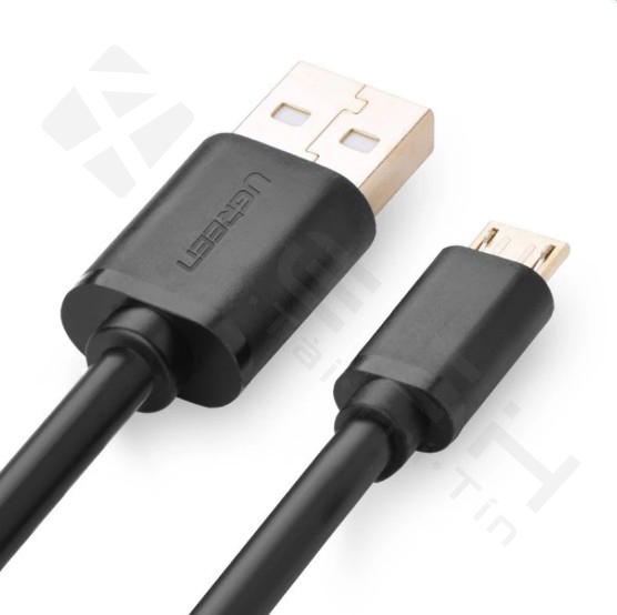Ugreen USB 2.0 to Micro B flat cable  0.5M 10835/10847 GK