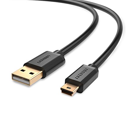 Ugreen USB 2.0 A Male To Mini 5 Pin Male cable Gold-plated 0.25M 10353 GK