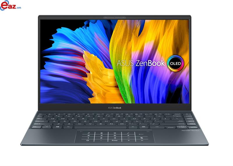 Laptop Asus ZenBook UX325EA-KG538W | Core i5 _ 1135G7 | 8GB | 512GB SSD PCIe | Win 11 | 13.3 inch Full HD 100% sRGB OLED | NumberPad | LED KEY | Camera IR | 0422D