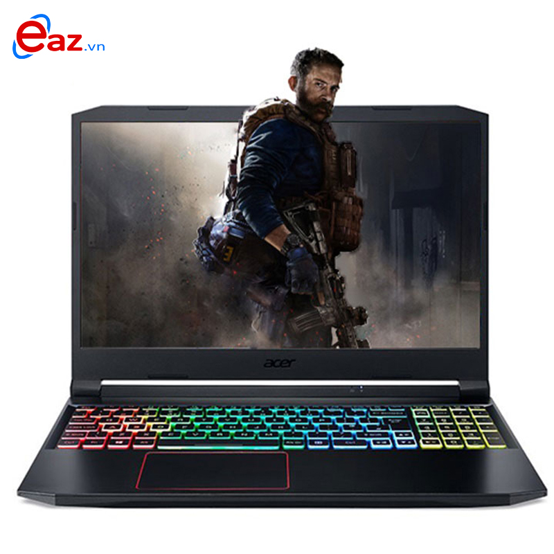 Laptop Gaming Acer Nitro 5 Eagle AN515-57-54MV (NH.QENSV.003) | Core i5-11400H | 8GB | 512GB | RTX™ 3050 4GB | 15.6 inch FHD 144Hz | Win 11 | Đen | 0522F