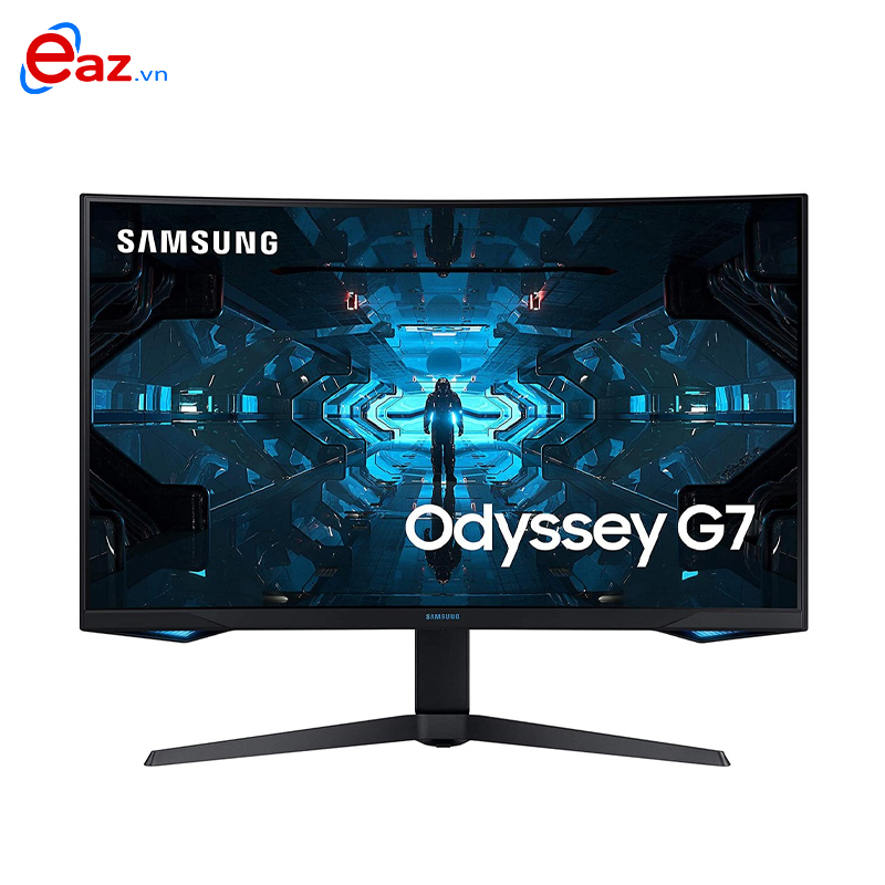 M&#224;n h&#236;nh Cong Samsung Gaming Odyssey G7 LC32G75TQSEXXV | 31.5&quot; (2,560 x 1,440 - 240Hz) | HDMI | DP | G-Sync | Black | 0722D