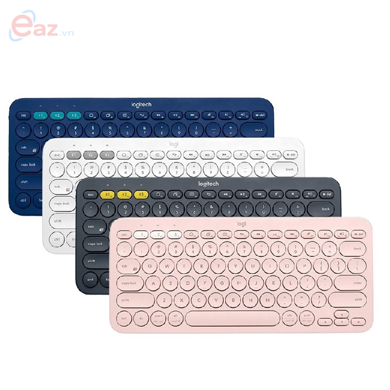 Logitech K380 Multi Device Bluetooth Keyboard (WHITE) (920-009580)