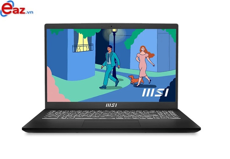 Laptop MSI Modern 14 C12MO-660VN | Intel Core i5-1235U | 16GB | 512GB | Intel Iris Xe | 14 inch FHD | Win 11 | Black | 1123