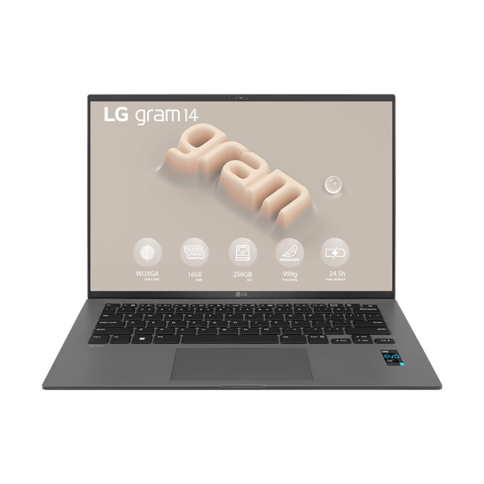 Laptop LG Gram 2023 14ZD90R-G.AX52A5| Intel Core i5-1340P | 8GB | 256GB | Intel Iris Xe Graphics | 14&#39; WUXGA 99% DCI-P3 | DOS| 0124