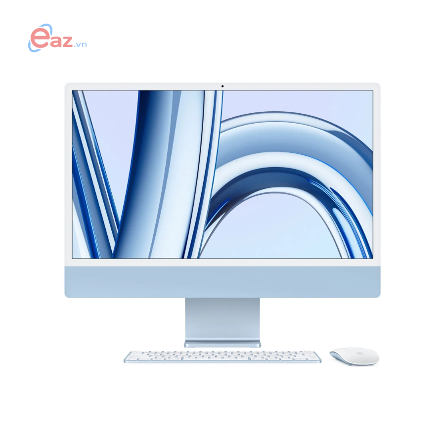 PC AIO Apple iMac MQRC3SA/A | Apple M3 | 8GB | 256GB SSD | 24 Inch 4.5K | Mac OS | 8 Core GPU | Blue | 0324