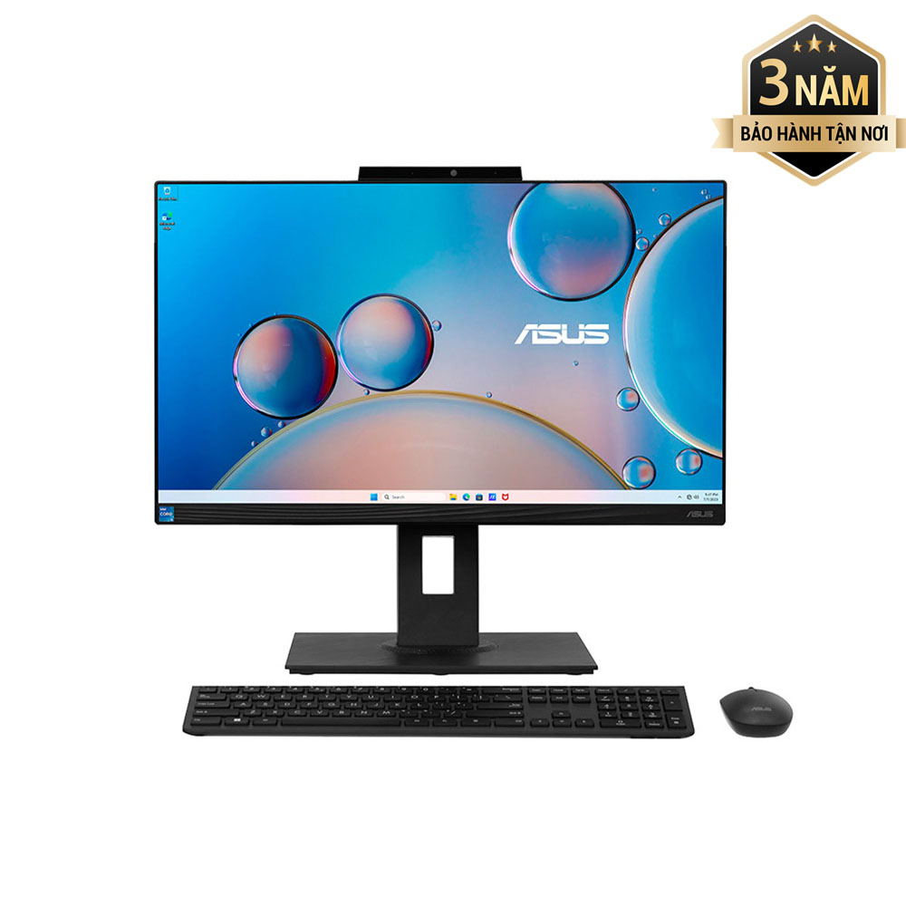 M&#225;y t&#237;nh để b&#224;n All in one Asus A5402WVAK BA016W | Intel Core i5-1340P | 8GB | 512GB | Intel UHD | 23.8 inch FHD | Win 11 | Đen | 0624