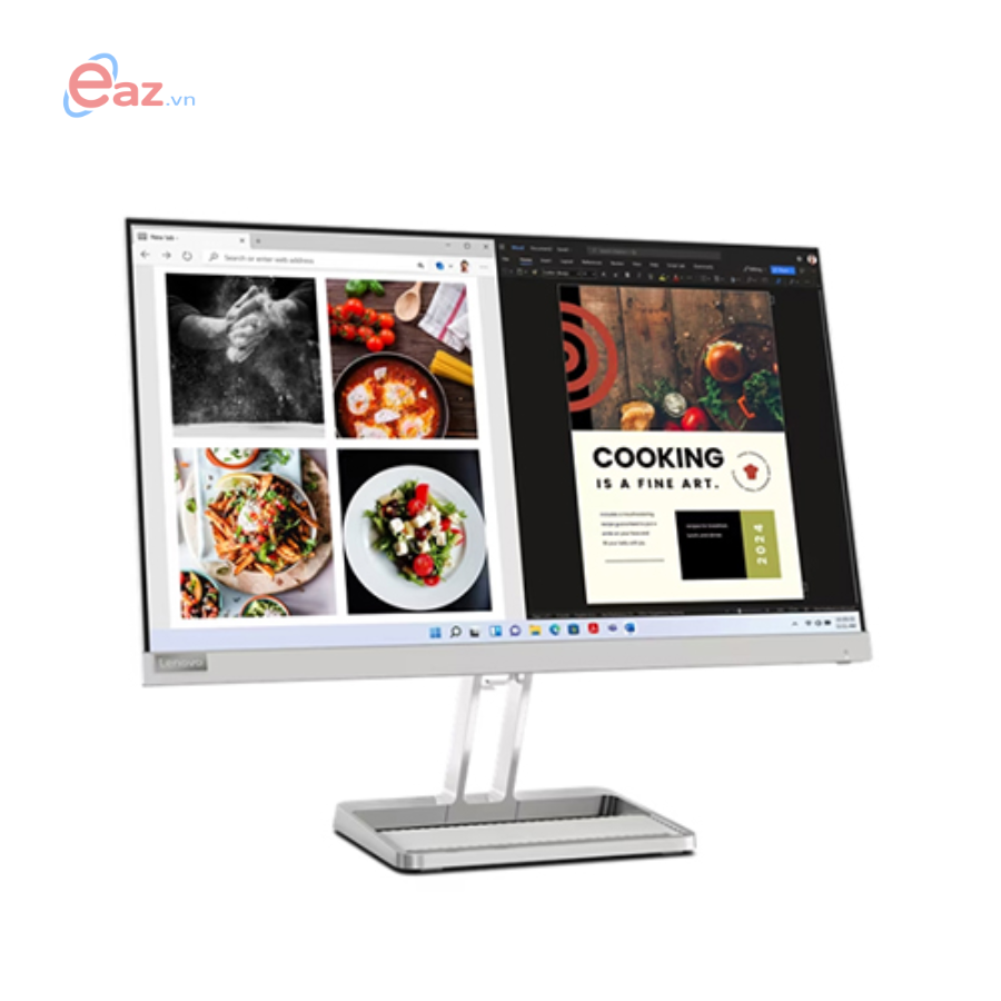 M&#224;n h&#236;nh Lenovo L27i-40 (67ABKAC4VN) | 27Inch | Full HD | 4ms | 100Hz | IPS | Speaker | HDMI - VGA | 0724D