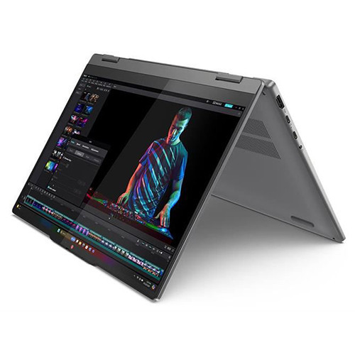 Laptop Lenovo IdeaPad 5 2in1 14Q8X9 (83GH001FVN) | Snapdragon&#174; X Plus X1P-42-100 | 16GB | 512GB | Qualcomm Adreno GPU | 14inch WUXGA OLED | Cảm ứng | B&#250;t cảm ứng | Win 11 | X&#225;m | 0225