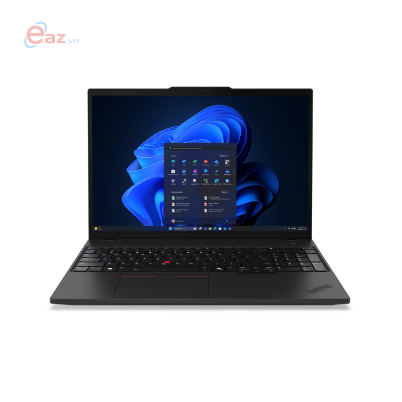 Laptop Lenovo Thinkpad T16 Gen 4 (21QE000DVN) | Intel Core Ultra 7 255H | 32GB | 1TB SSD | 16 inches WUXGA | Win 11 Pro | 3Yrs | Black | AI PC | 0525