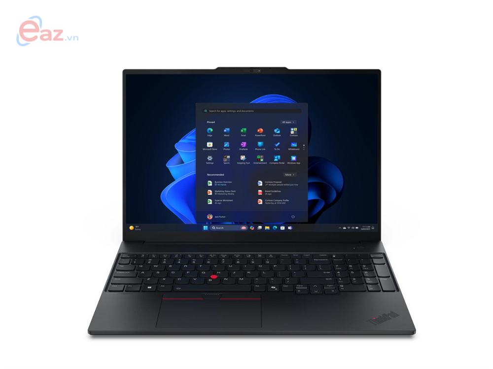 Laptop Lenovo ThinkPad E16 Gen 3 (21SR002LVA) | Ultra 7 255H | Ram 16GB | SSD 512GB | 2Y | Đen | 0625