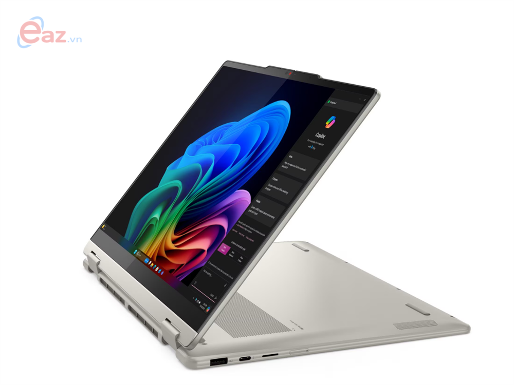 Laptop Lenovo Yoga 7 2in1 14ILL10 (83JQ0093VN) | Core™ Ultra 7 258V | 32GB | 1TB | Intel&#174; Arc™ Graphics 140V | 14inch 2.8K OLED | Cảm ứng | Win 11 | Office | Seashell | 0725