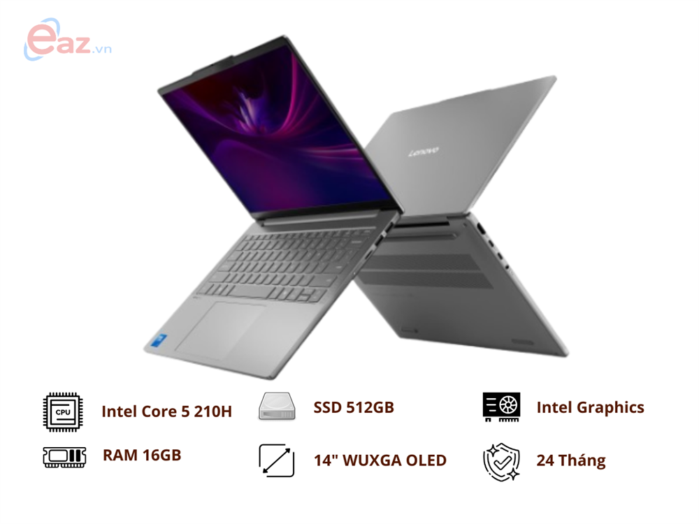 Laptop Lenovo IdeaPad Slim 5 14IRH10R (83J0006EVN) | Intel Core 5 210H | Integrated Intel Graphics | 14 inch WUXGA | 16GB | 512GB | Windows 11 Home | X&#225;m | 0825