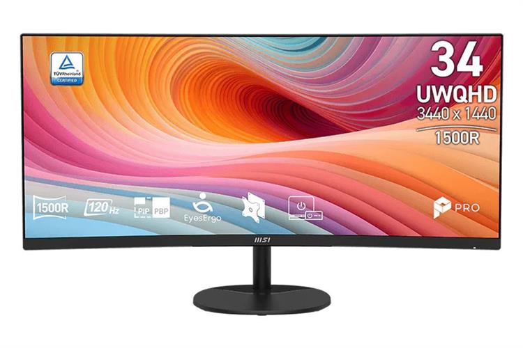 Màn hình cong MSI Pro MP341CQW E12 | 34 inch 3440X1440 - VA - 120HZ | Speaker | HDMI - DP | 0526