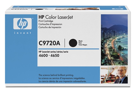 HP 641A Black Original LaserJet Toner Cartridge C9720A 618EL