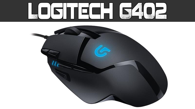 Logitech G402 Hyperion Fury Ultra Fast FPS Gaming Mouse Black (910-004070)