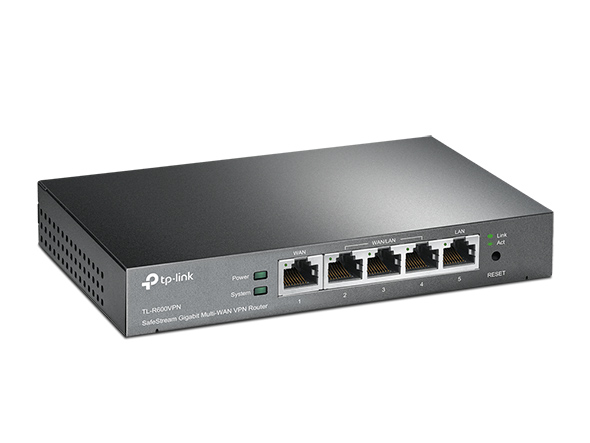 TP-Link TL-R600VPN | Bộ định tuyến c&#243; d&#226;y SafeStream™ Gigabit Broadband VPN 718F