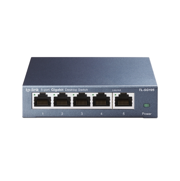 TP-Link TL-SG105 | 5-Port 10/100/1000Mbps Desktop Switch 718F