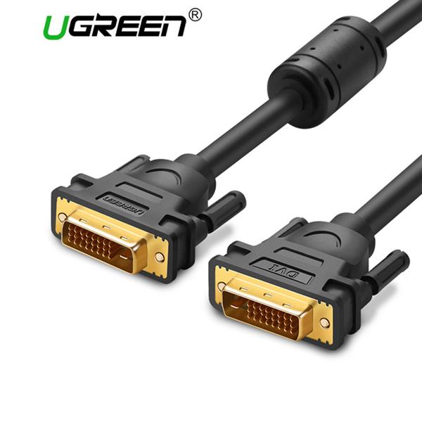 Ugreen DVI(24+1) male to male cable gold-plated 5M 11608 GK