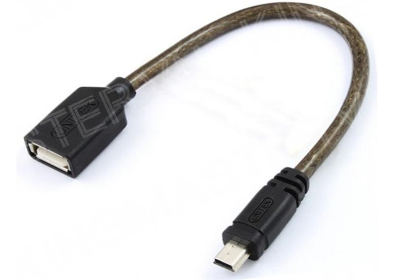 C&#193;P MINI USB -&gt; USB OTG 2.0 UNITEK (Y-C 439) 3118HP