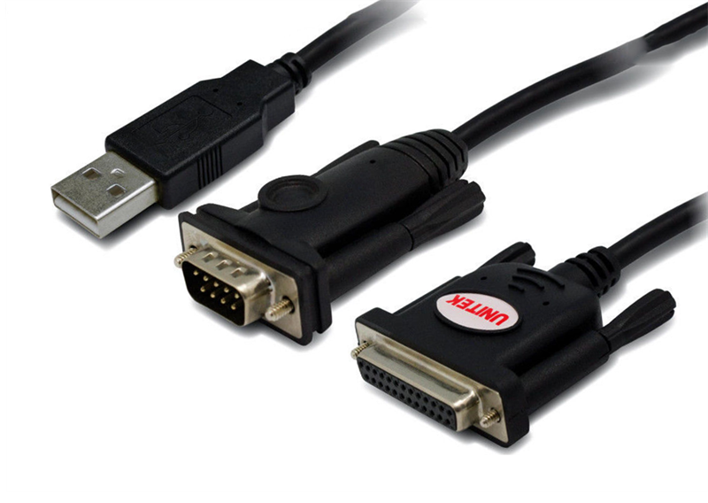 C&#193;P USB 2.0 -&gt; RS232/COM 9 UNITEK 1.2M (Y-107) 318HP